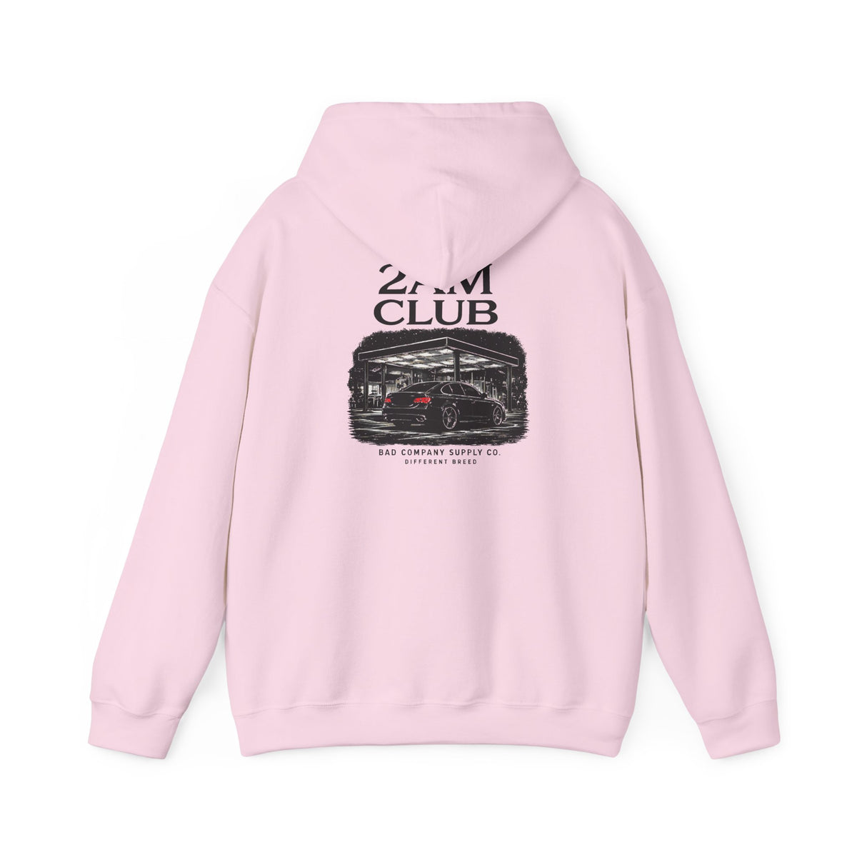 Bad Company 2AM Club racing garage graphic hoodie