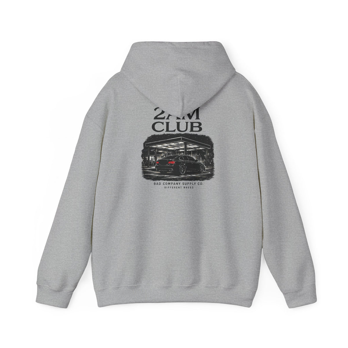 Bad Company 2AM Club racing garage graphic hoodie