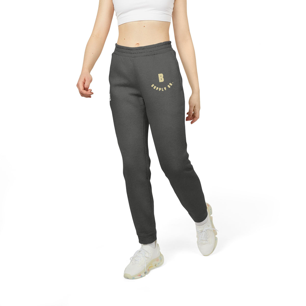 adidas® x BADCOMPANY Fleece Joggers - BAD COMPANY SUPPLY CO.