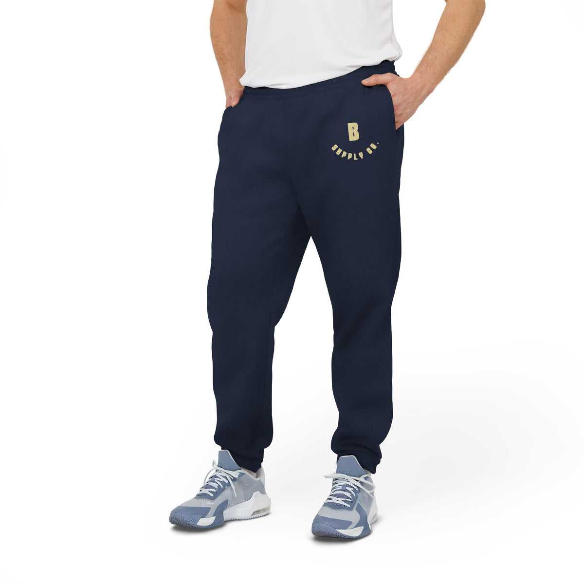 adidas® x BADCOMPANY Fleece Joggers - BAD COMPANY SUPPLY CO.