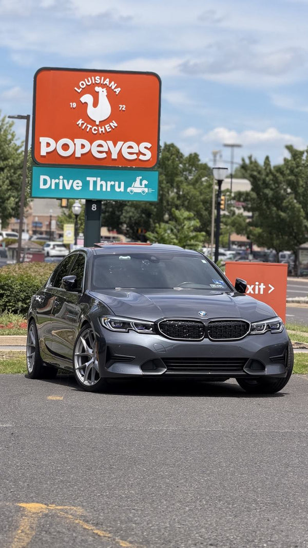 BCSC Build 001 — Ev's 2022 BMW 330i xDrive in a daytime street setting